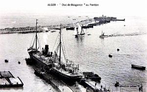 Alger - Ponton - Duc de Bragance -  1910